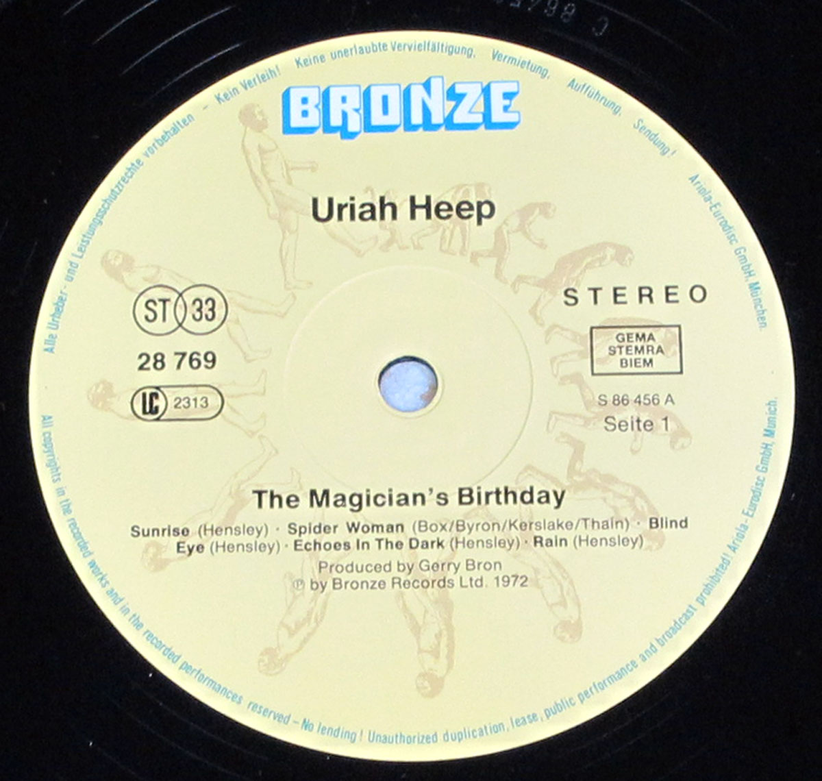 High Resolution Photos of uriah heep magicians birthday germany 